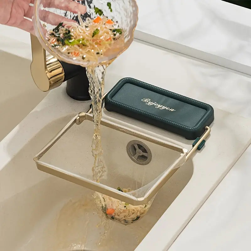 Kitchen Sink Strainer RackPremium Kitchen Sink Strainer Rack | Rustproof, Adjustable & Space-Saving Design
