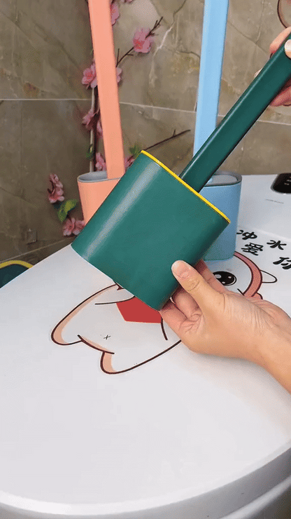 Silicone Toilet Cleaning Brush – Flexible Bristles for Easy, Mess-Free Cleaning