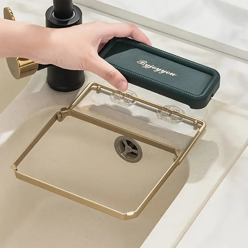 Kitchen Sink Strainer RackPremium Kitchen Sink Strainer Rack | Rustproof, Adjustable & Space-Saving Design